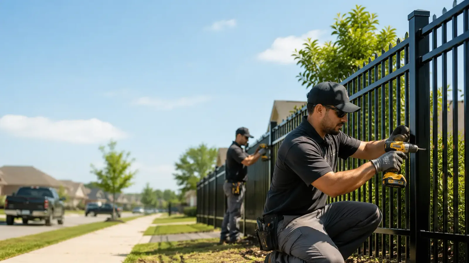 Metal Fence Installation in Blanch, NC